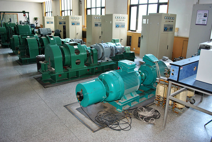 太原某热电厂使用我厂的YKK高压电机提供动力安装尺寸